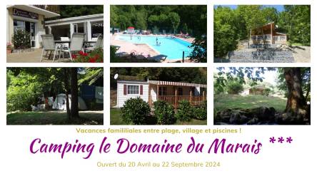 CAMPING DOMAINE DU MARAIS ***, mit Schwimmbad en Auvergne-Rhône-Alpes