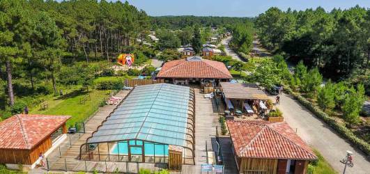 CAMPING LANDES OCEANES ****, with mobile homes en Nouvelle-Aquitaine